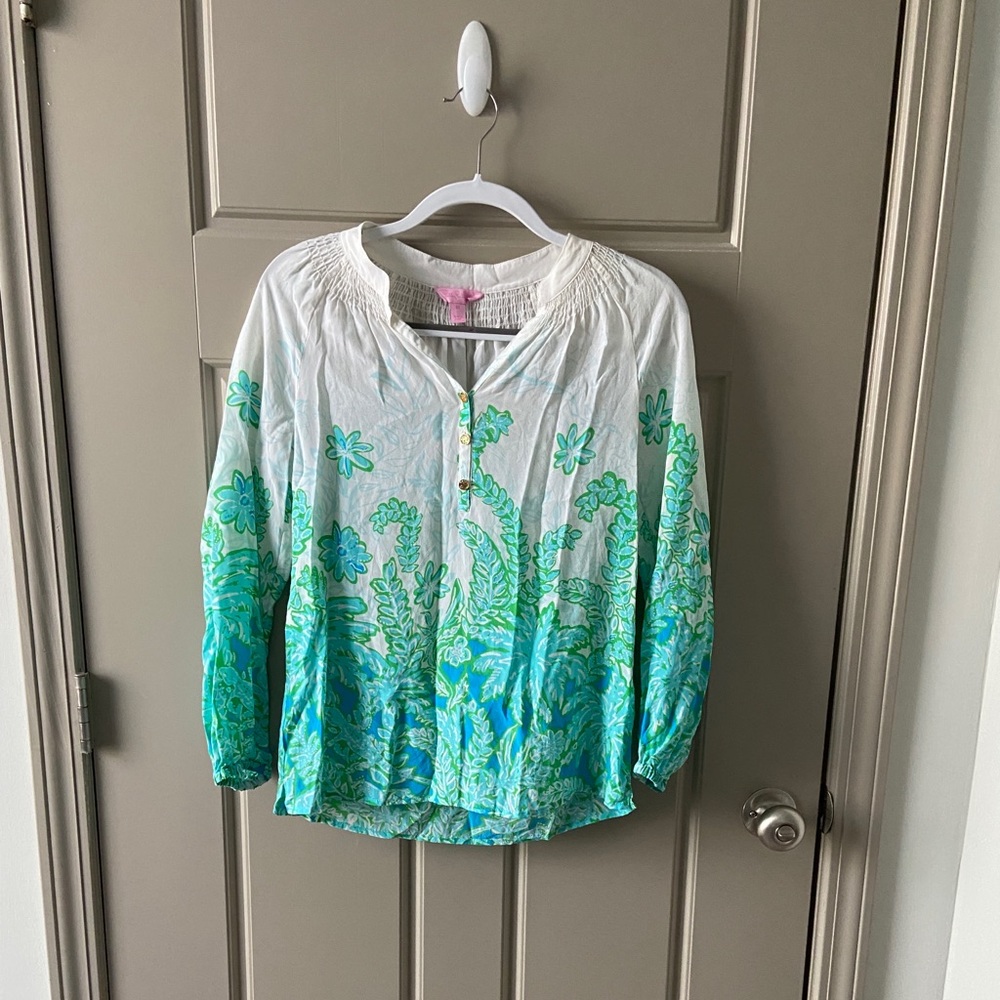 Lilly Pulitzer vintage Elsa top